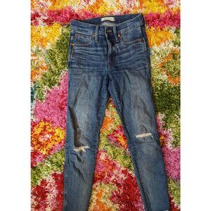 Madewell Bootcut 9" High Rise Skinny Jeans size 24